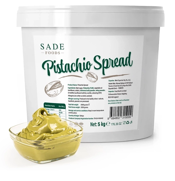 SADE FOODS PISTACHIO SPREAD